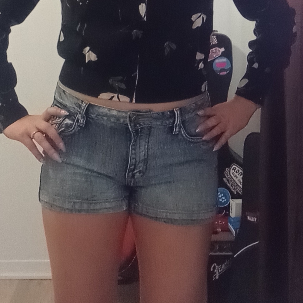 [2 FOR 1]Denim Women's Shorts